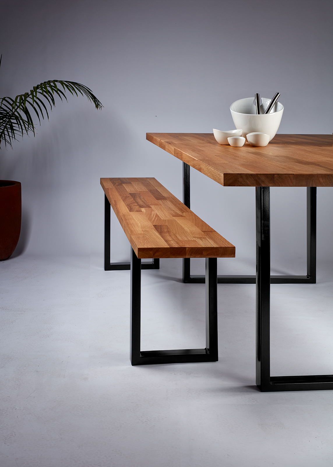 Rio Steel Bench Seat Leg - Image 2