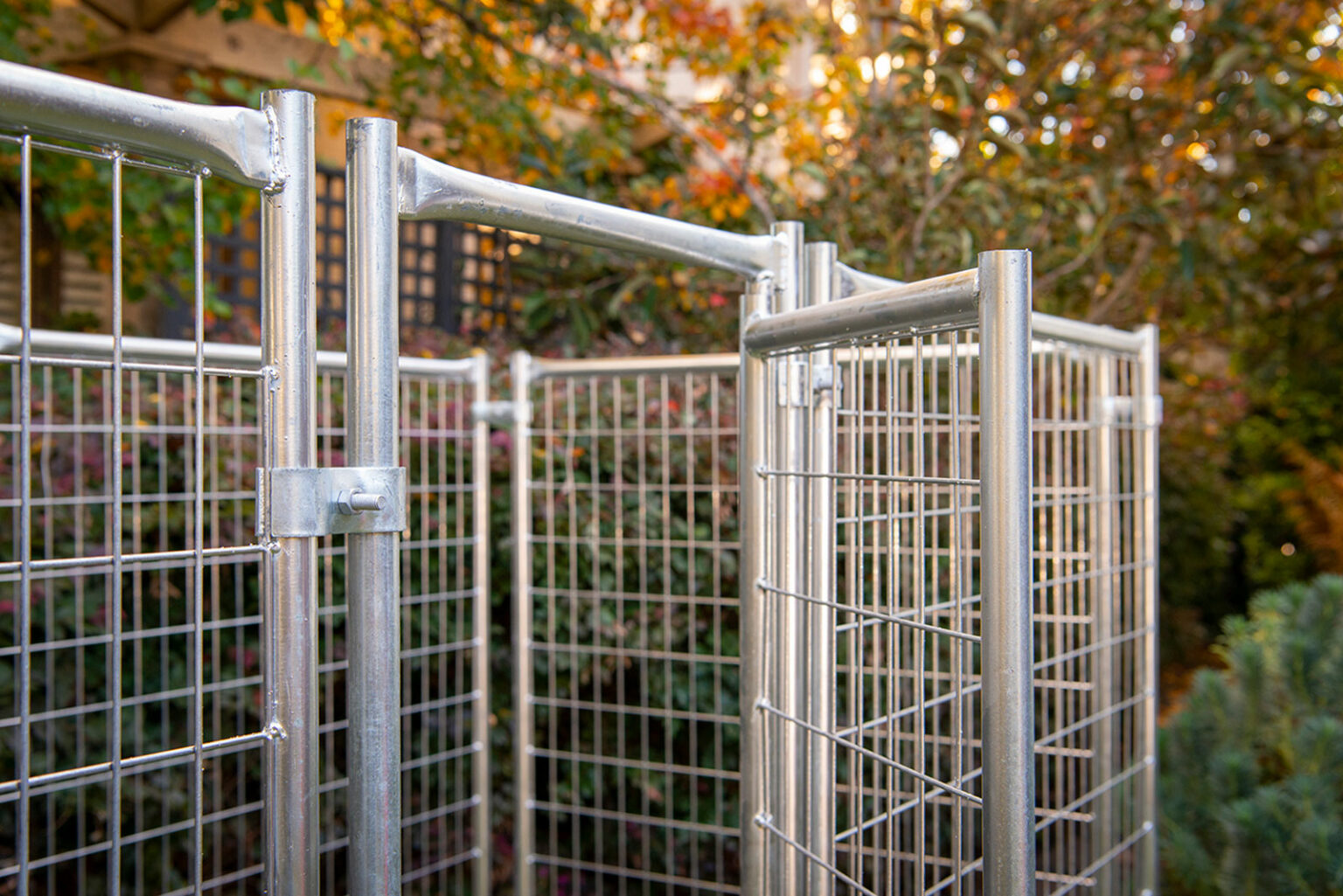 Two-Piece Modular Pet Enclosure Gate - Rapid Hardware Group