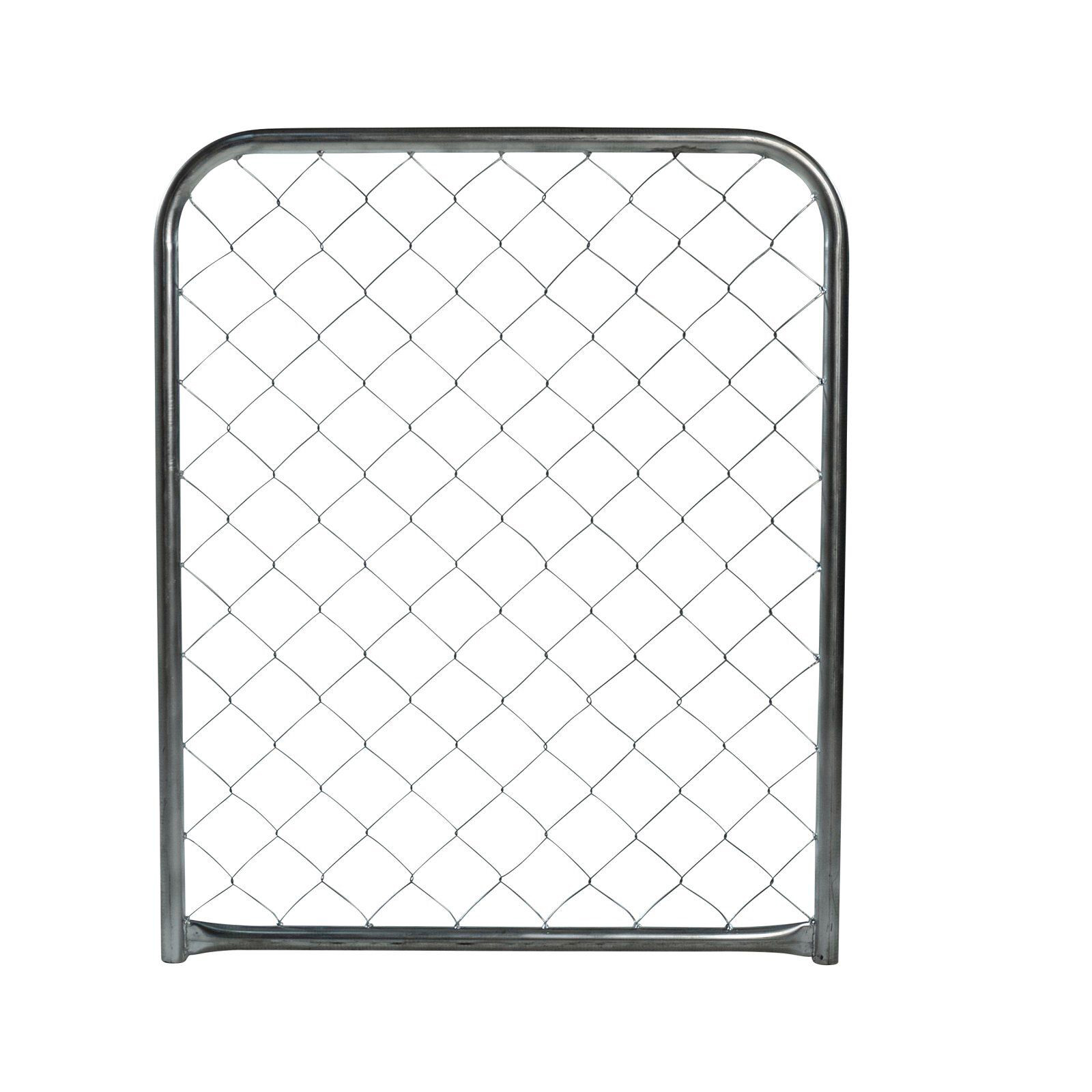 Galvanised Chainlink Garden Entry Gate - Image 2