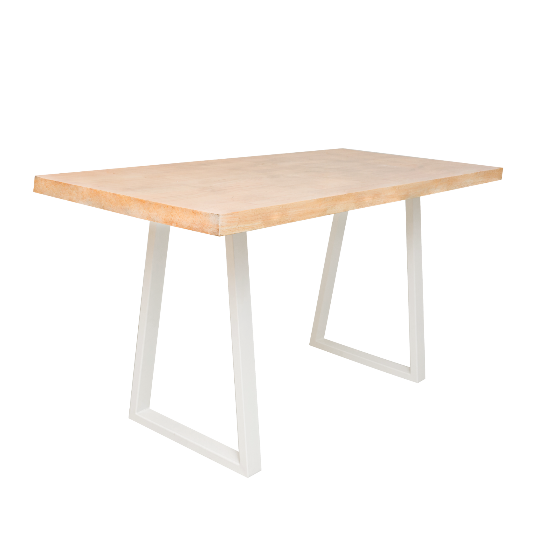 La Paz Steel Tube Desk Leg White - Image 3