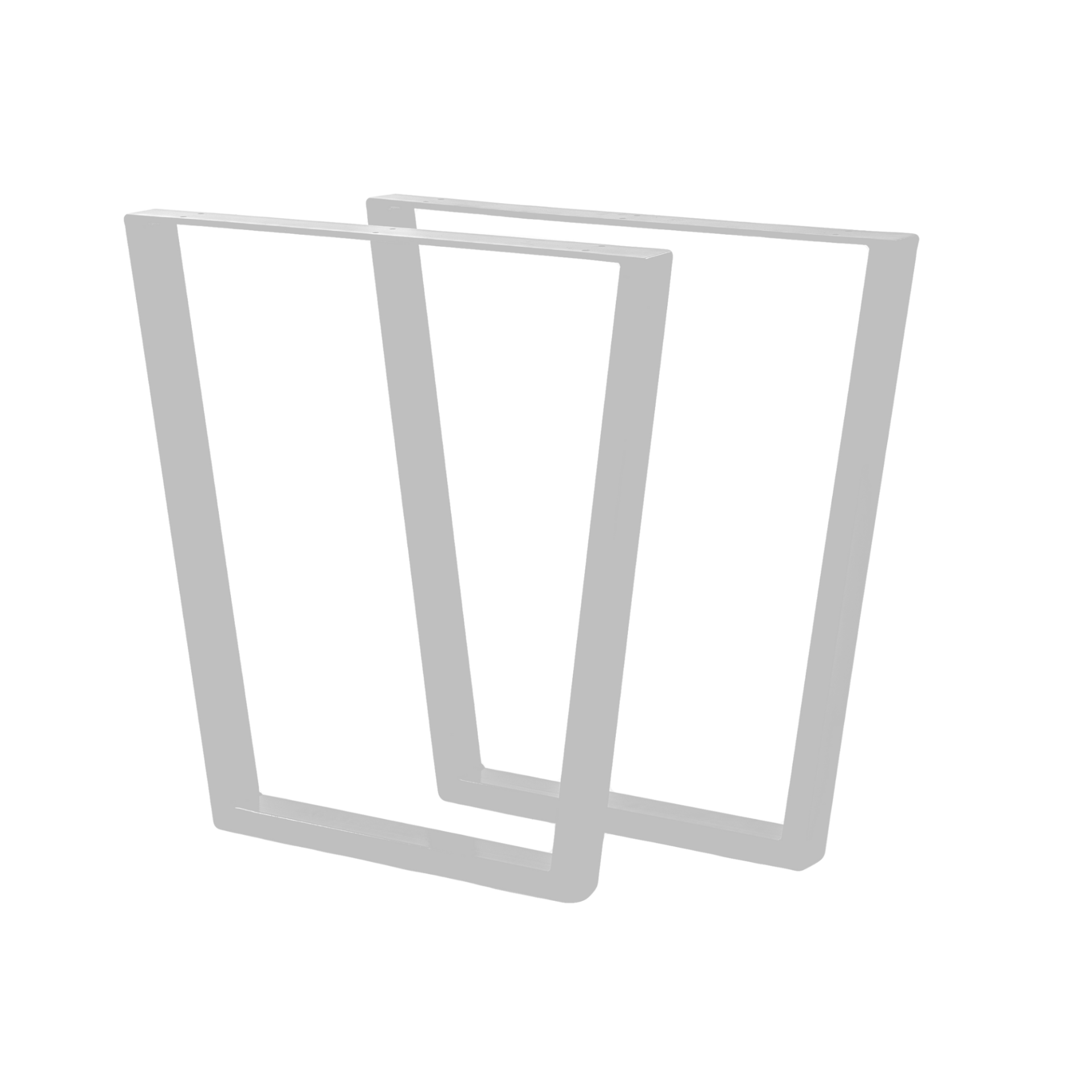 Santos Steel Tube Table Leg White