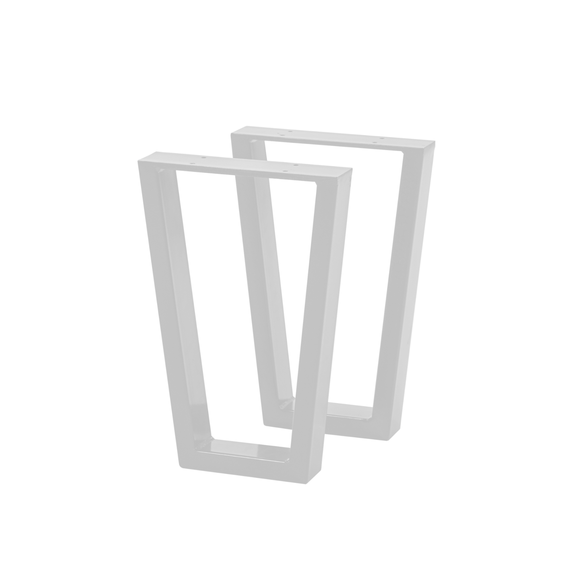 Santos Steel Tube Bench Seat Leg White