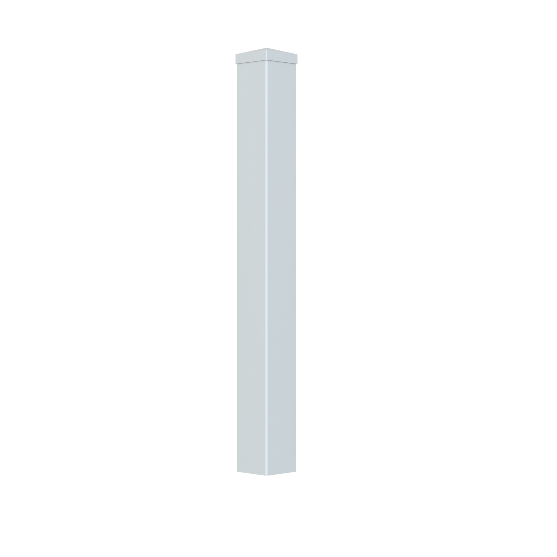 PVC Temporary Fence Post White