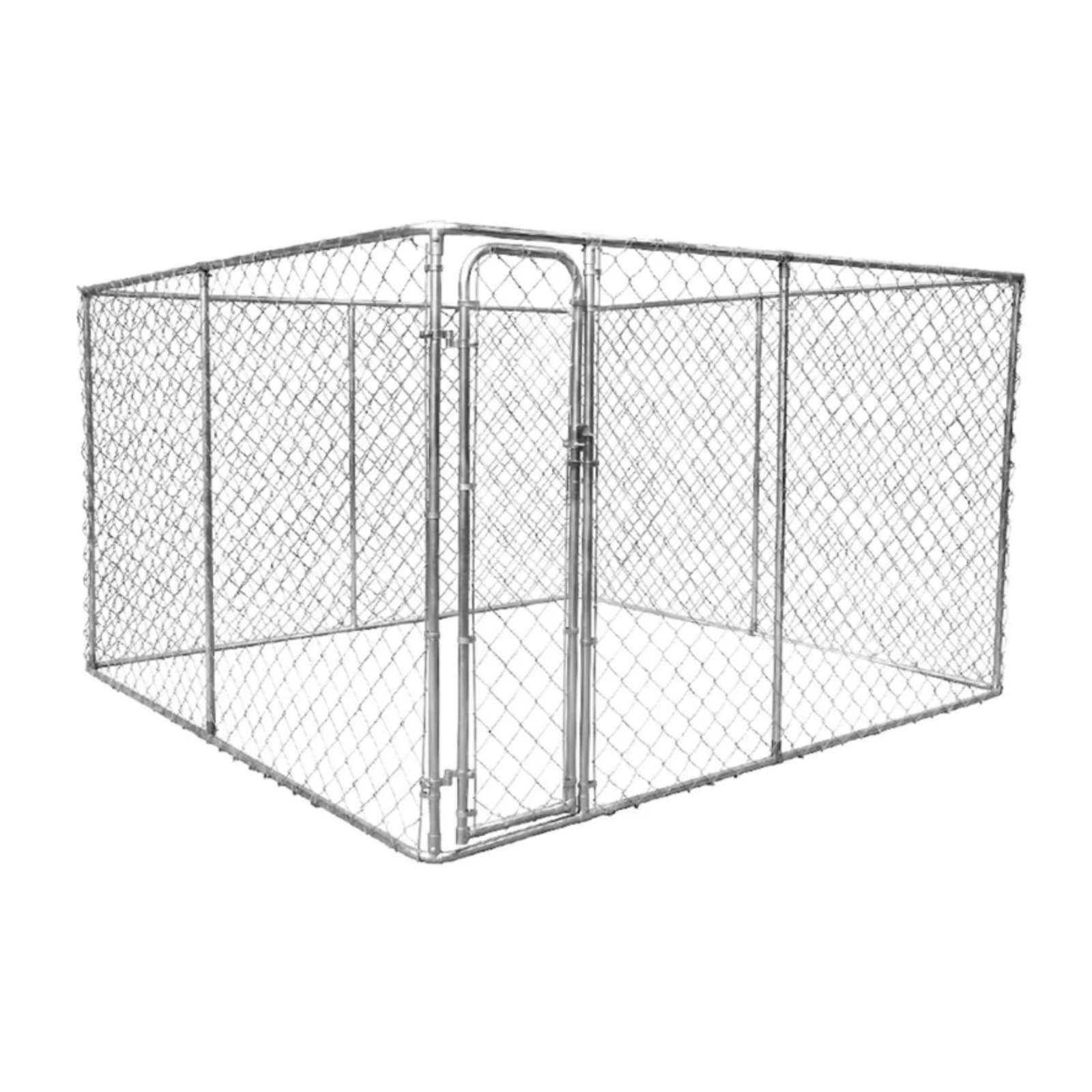2-In-1 Galvanised Steel Animal Enclosure 1.8 x 3 x 3m
