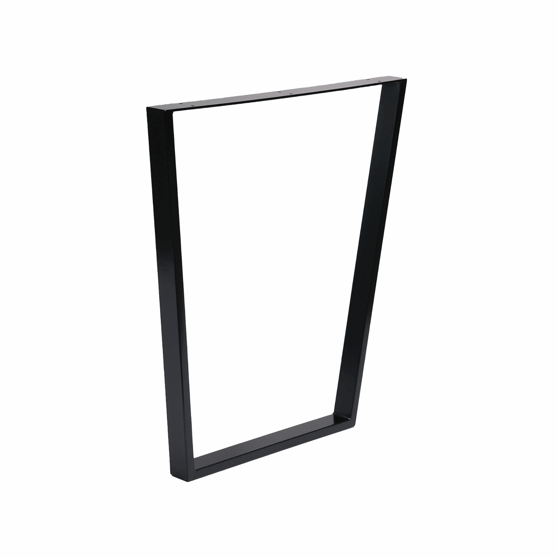 Steel Tube Leon Table Leg 700 x 732 x 50mm BLK - Image 2