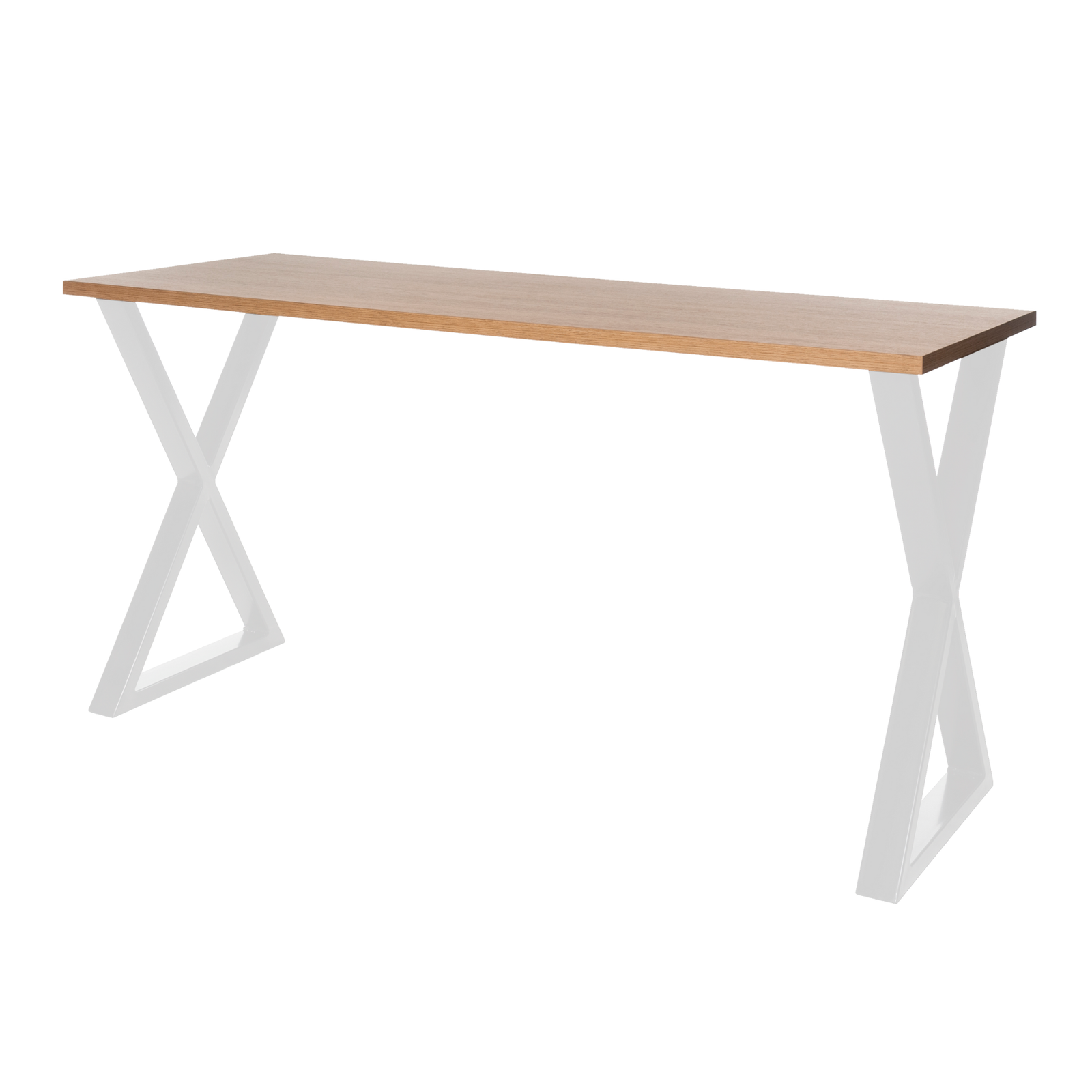 San Pedro Steel Tube Desk Leg White - Image 2