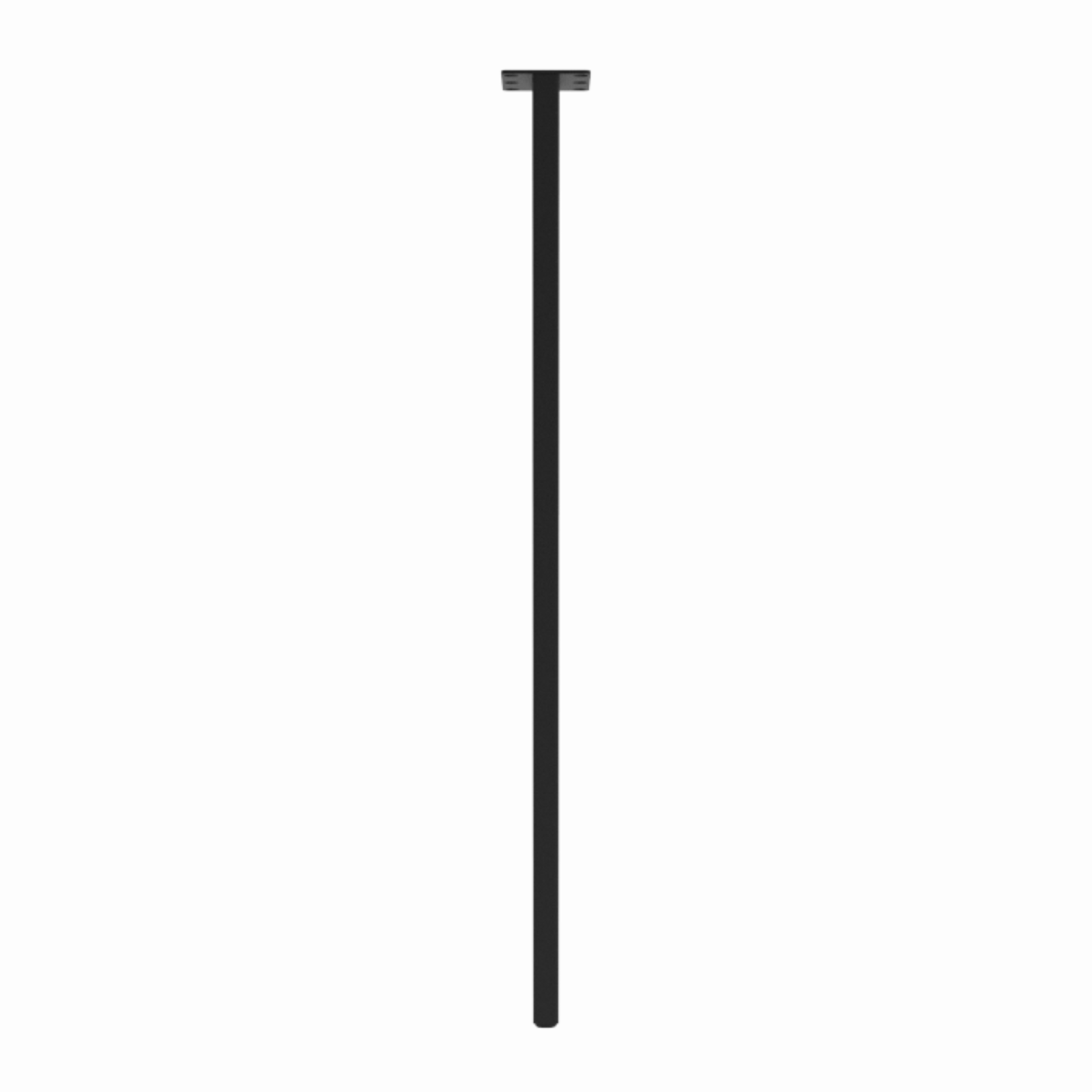Black Soho Angled Table Leg 198 x 65 x 710mm - Image 5