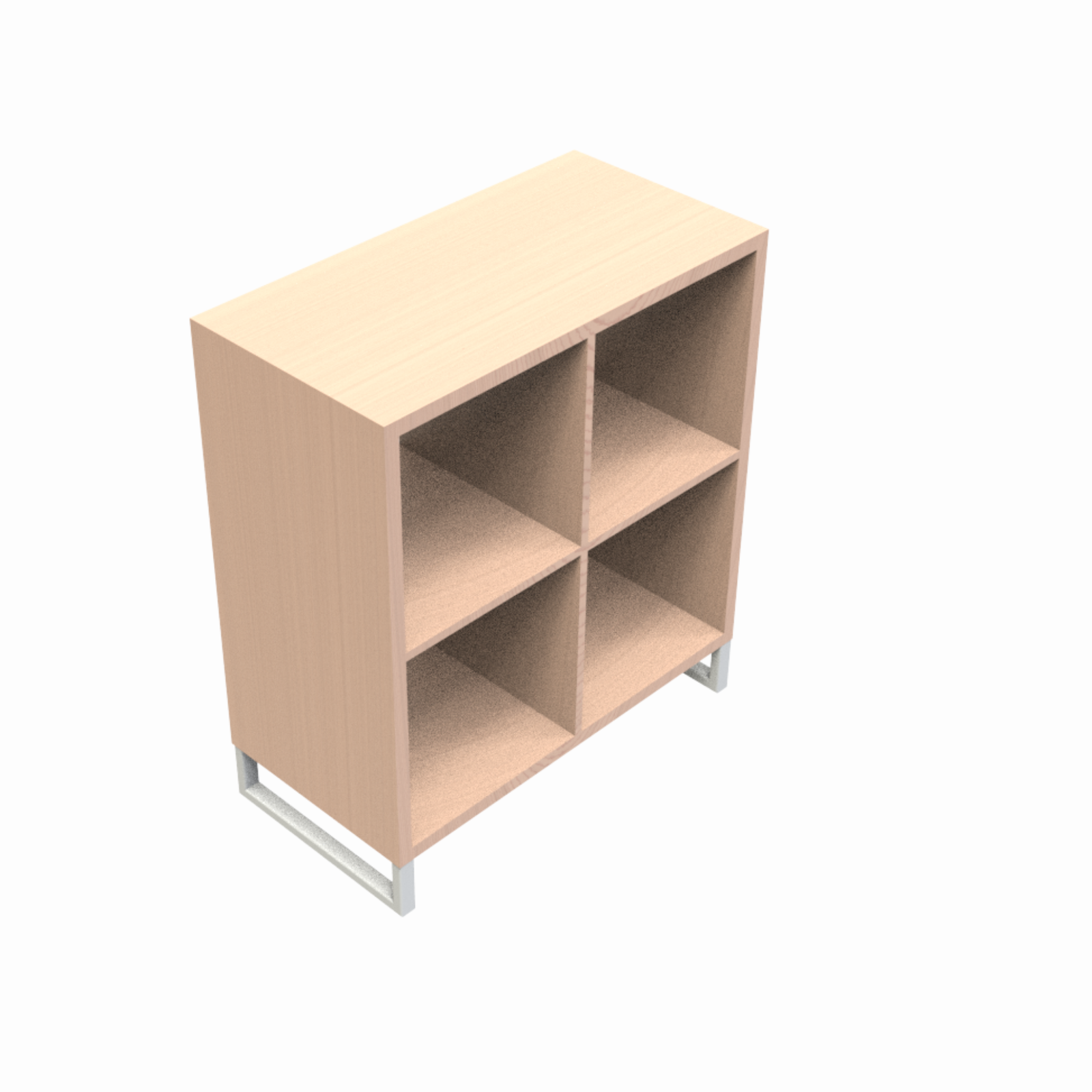 Soho Cube Furniture Leg 385 x 120 x 30mm White - Image 5